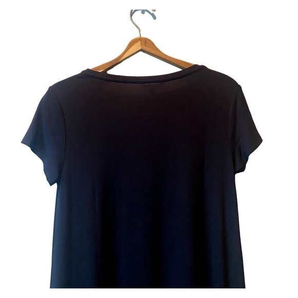 Matilda Jane shirt Dress Size S Mini NWT Lagenlook Capsule Wardrobe Black - Picture 8 of 12